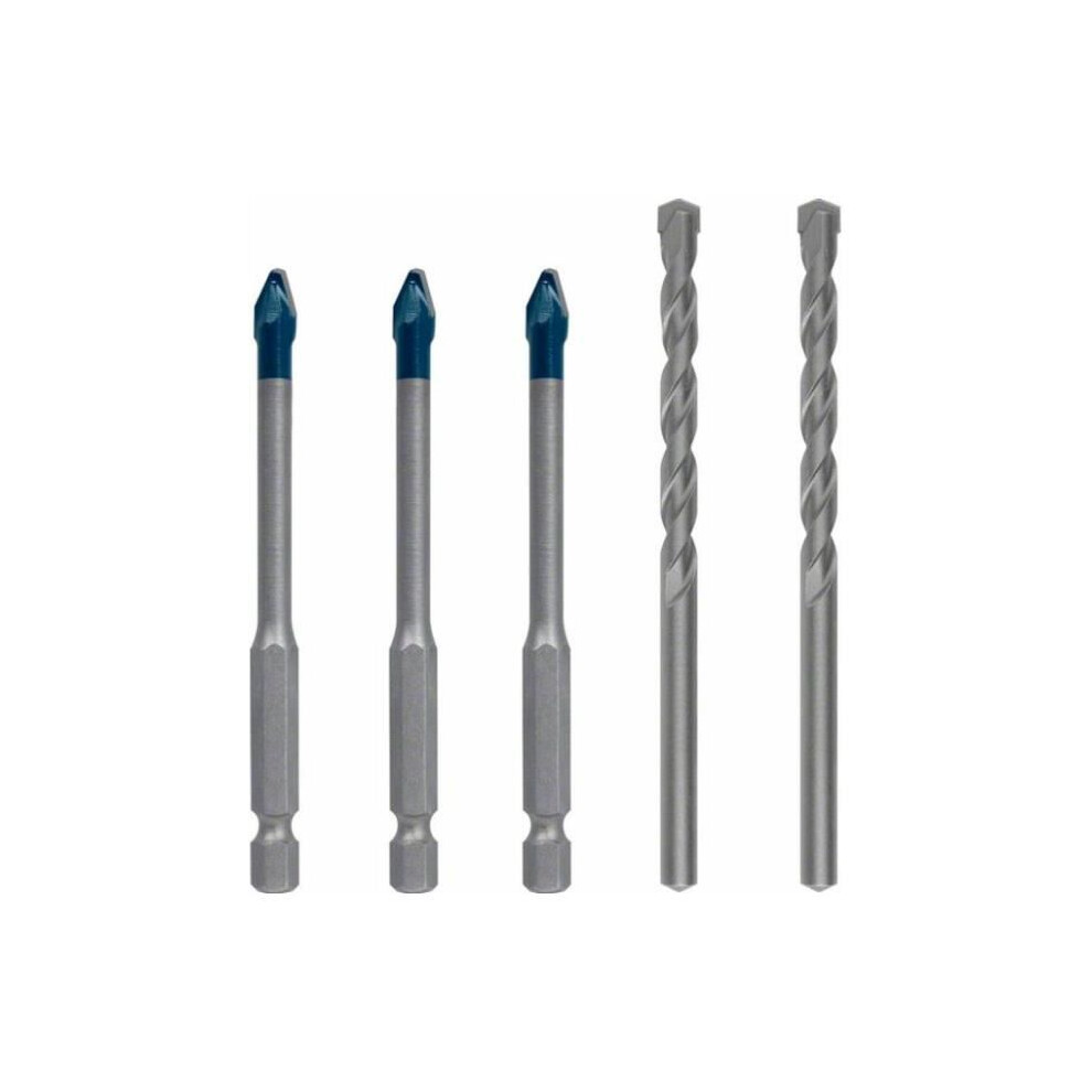 Bosch 5X Expert Hex-9 Hard Ceramic Drill Bit Set (For Hard Tiles, Soft Tiles, Ø 6 Mm, Professional Accessory Impact Drill/Driver - Image 3