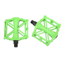 Premium Flat Bike Pedals With Wear Resistant Surface And Self Lubricating Bearings Ideal For Mountain Folding And Track Bikes