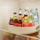 Creamy White Rotatable Round Storage Tray 28x7cm Multi-Purpose Rack 10