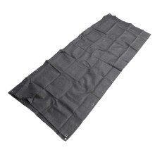 Balkon-Sichtschutzzaunabdeckung HDPE UV-Schutz 0,9x5m Dunkelgrau