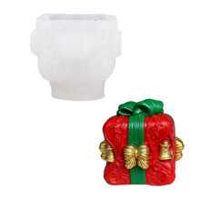 Christmas Gift Box Shape Silicone Mould Food Grade Silicone For