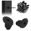 30 Degree Cable Railing Kit,1/8" Cable Railing Post Protector Sleeves for 1/8" 5/32" 3/16" Wire Rope, for Metal Posts 2
