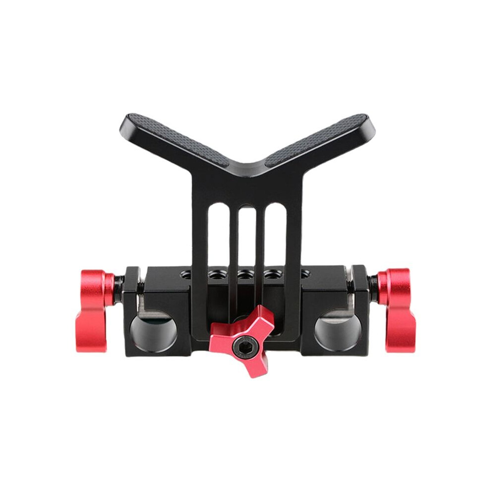 Universal Camera Lens Support With Standard 15Mm Double Rod Clamp Rail Block For Dslr Camera Rig Shoulder Support System 6031455230401