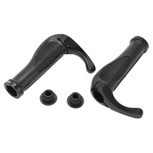 High Quality Durable Bicycle Handlebar Grips Ergonomic Non Slip Shock Absorption Rubber Grips For Scooter And Mountain Bike