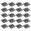 10 Pairs Computer Cooling Fan Connection Buckle C-shape-Type 2 1
