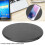 Black 5V Input Compact 5W Wireless Charger with 8mm Fast Charge Range 3