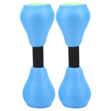 Watergewichten voor aquatherapie, ergonomische EVA-schuim dumbbells met grip, ideale zwembadoefenapparatuur voor wateroefeningen, inclusief