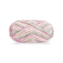 Fil à Crochet doux 87,5 yd, fil à Crochet en coton-rose d'amour