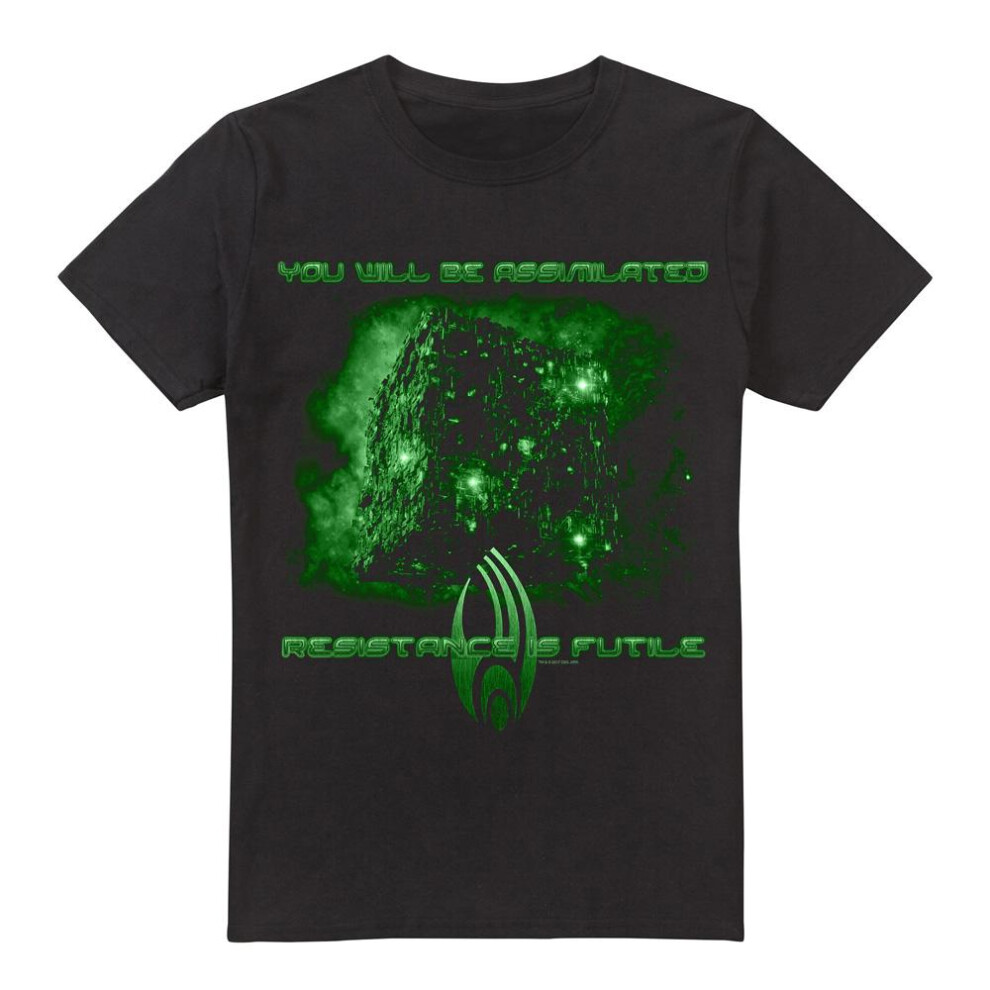 Star Trek (3Xl, ) Mens Assimilate T-Shirt Black