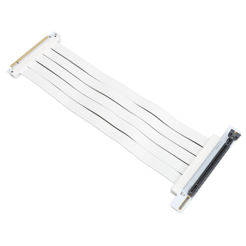 PCIe4.0Vertical Mount Riser Cable With Gold Plated Connectors, EMI Shielded Ultra Flexible Technology Foldable Flat Design Backward Compatible With 2
