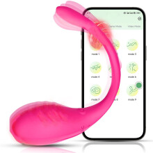 Rechargeable Sucking Toy for Couples, Tongue Stimulation and Panty Play, Model AT1B1771