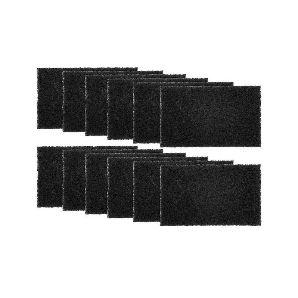 12Pack Trash Can Absorbing Filters, Activated Charcoal Purifying Deodorizer For Trash Cans, Compost Buckets-Rectangle 4711172673539