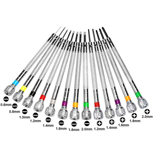 13 Pack Watch Tools Repair Screwdriver Set Screwdriver Kit Professional Watchmaker Watch Tools 2