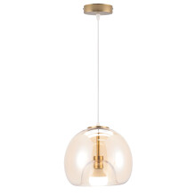 Glass Pendant Light Vintage Interior Ceiling Light Retro Pendant Lights Modern Pendant Light Round Chandelier Gold