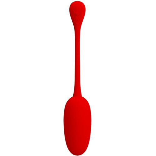 PRETTY LOVE - KNUCKER RED RECHARGEABLE VIBRATING EGG 2