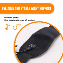 Wrist Heated Brace Wrist Warmer Electric Heated Wrap Wrist Heating Pads for Carpal Tunnel Syndrome Arthritis Tendonitis