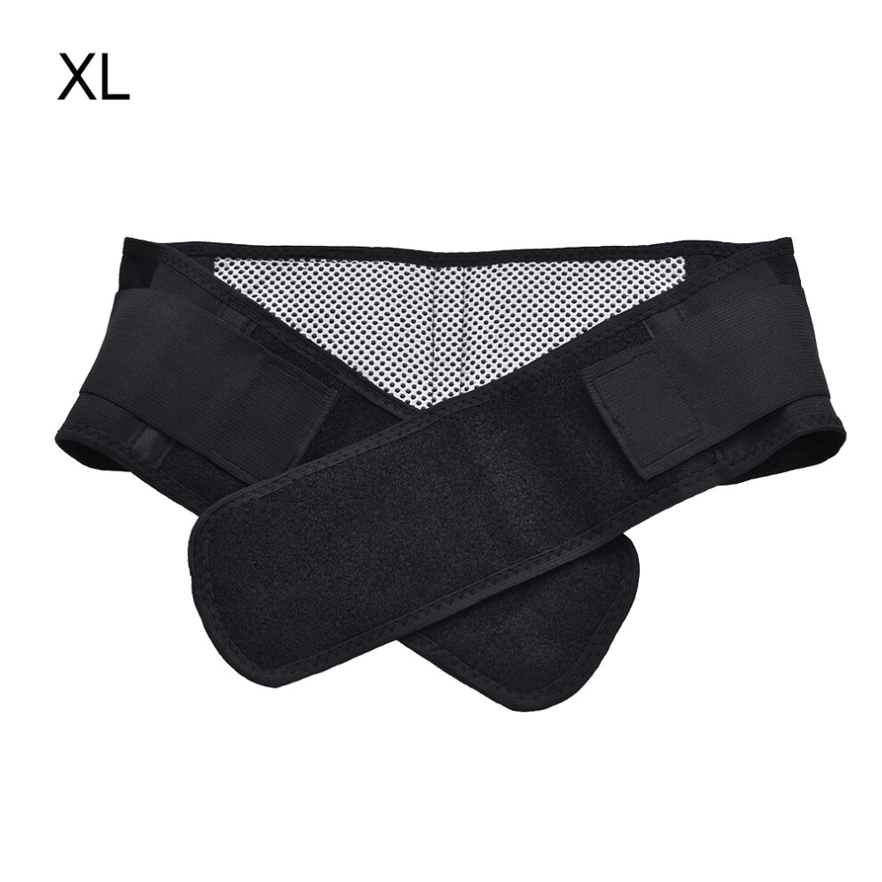 Back Support Belt for Lumbar Pain, Infrared Magnetic Adjustable Compression Self Heating Lumbar Support for Improved Blood Circulation and Posture Cor