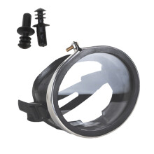 Masque de plongée à visibilité améliorée, sangle réglable pour un tour de tête ajustable, idéal pour les aventures sous-marines.