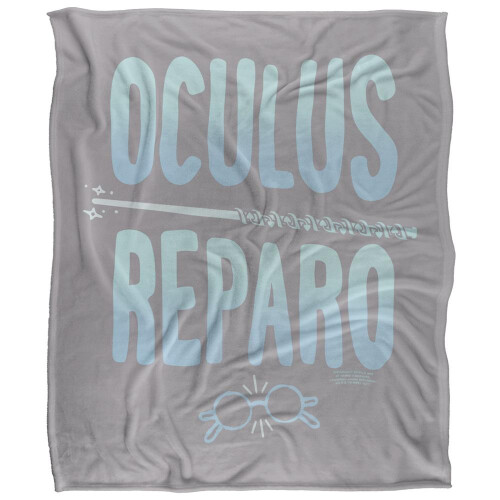Harry Potter Harry Potter Oculus Reparo Wand Blanket