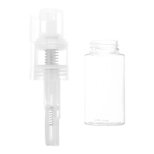 4Stk Kunststoff Pulverbehälter Transparent Für Babypuder Und