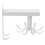 4pcs rotating wall mounted kitchen utensil holder hook organizer 3