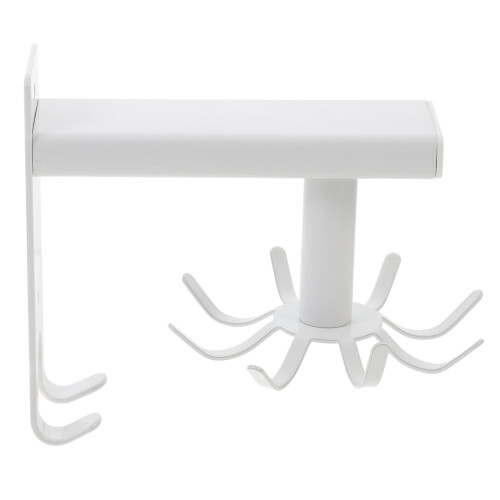 4pcs rotating wall mounted kitchen utensil holder hook organizer 2