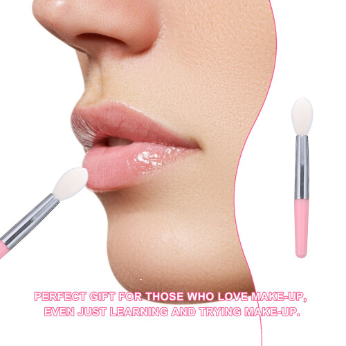 12 tragbarer lippenstiftapplikator silikon einzelner kopf 2