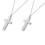 10Stk Urnenanhänger Silber Gedenkschmuck Halter 3
