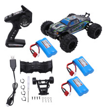 Monster Truck de Controle Remoto com Motor Brushless, Veículo RC Off-Road de Alta Velocidade, Pronto para Usar, Todo Terreno, 4WD, À Prova D'Água,