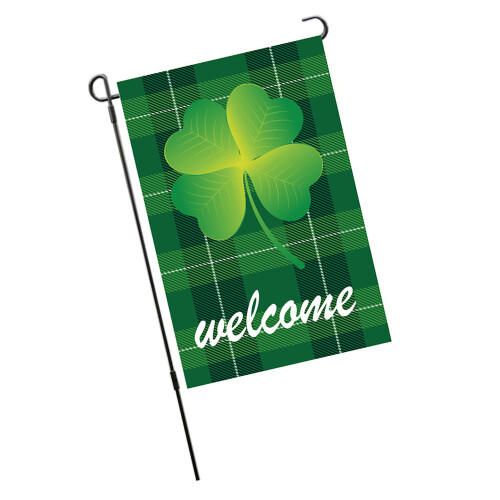 Irish Garden Flag with Double Sides
