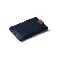 Bellroy Unisex Card Sleeve Wallet Ocean Blue leather card holder