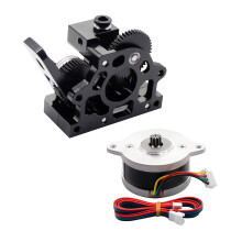 HGX LITE Metal Extruder Hardened Steel Double Gear with Motor