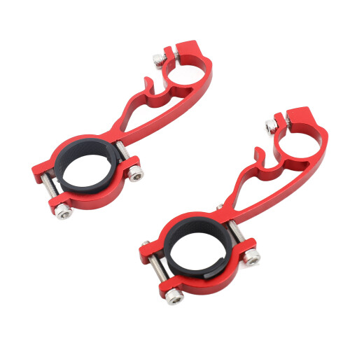 Aluminium Legierung Lenker Extender Rot 2