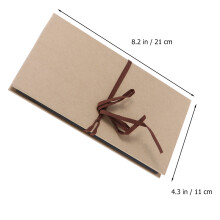 2Stk Buchstil Fotoalbum Bunt DIY Scrapbook Mit 18 Seiten Zum Basteln