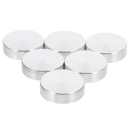 30Stk Aluminium Disc Adapter Silber Für Glasplatten Und Wohnmöbel