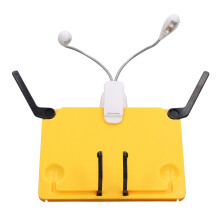 Set di Luce per Supporto Musicale Pieghevole con Alimentazione USB/Batteria, Illuminazione a Clip per Lettura