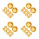 80Pcs Golden Iron Burner Stick Ash Catcher Insert Eid Ramadan 6