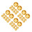 80Pcs Golden Iron Burner Stick Ash Catcher Insert Eid Ramadan 9