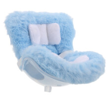3Stk Kuschelstuhl Für Puppen Auto Blau Komfortabel &