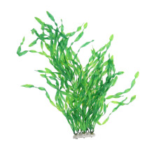 3Stk Realistische Grüne Aquarium Pflanzen Plastik Für Tank