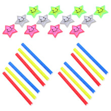 24Stk Fahrradreflektoren Speichenclips Bunt PVC Wetterfest Für Kinder