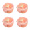 4Stk Babyteller Set Orange Mit Antirutsch Schüssel Futter 6
