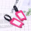 2Pièces Marques Rose Durable Pour Voyage Et Bagage 6