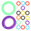 192Pcs Color Coded Silicone Key Caps Covers for Organizing House Keys 1