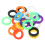 192Pcs Color Coded Silicone Key Caps Covers for Organizing House Keys 3