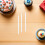 100Pcs White Plastic Cake Dowels for Stacking Tiered Cakes Support 7