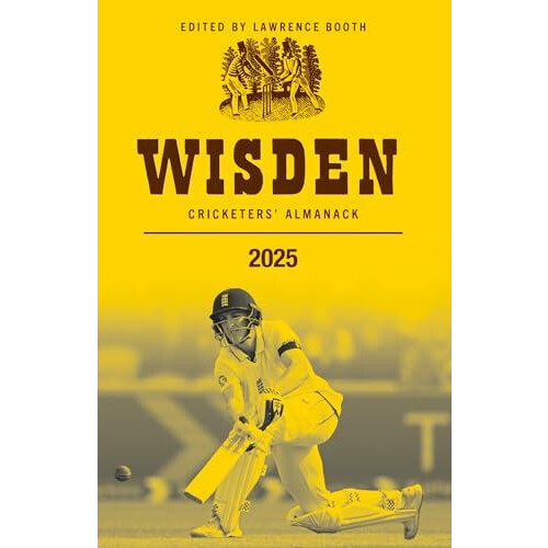 Wisden Cricketers Almanack 2025 Hardcover Book
