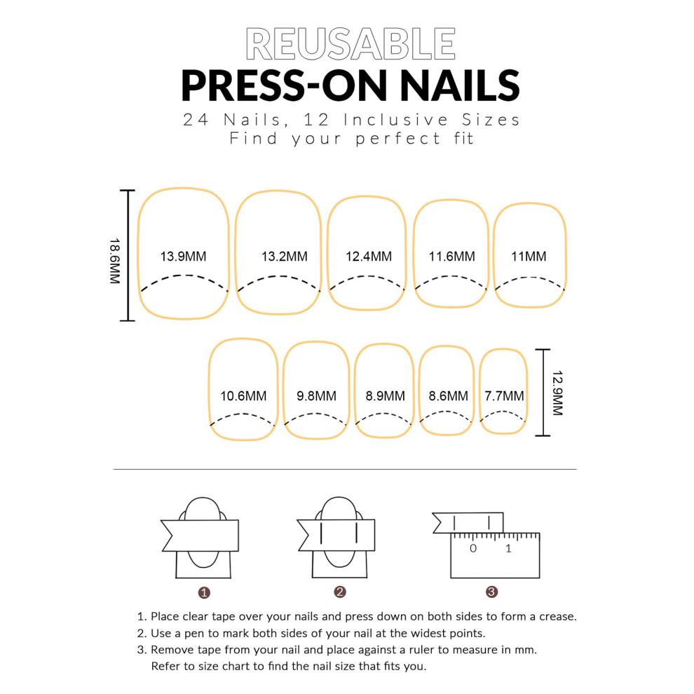 Bright-Home Nude Square Press On Nails With Glitter Tip Long Lasting Safe Material Waterproof False Nails For Stage Performance Wear