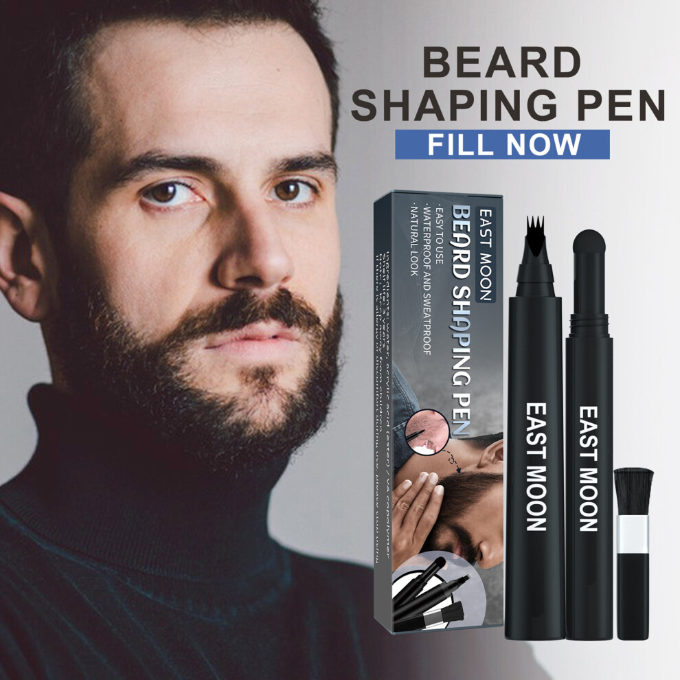 Beard Filler Pen, Natural Finish, Long Lasting