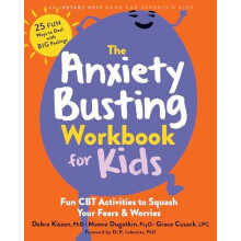 The Anxiety Busting Workbook for Kids by Meena Dugatkin Paperback Book